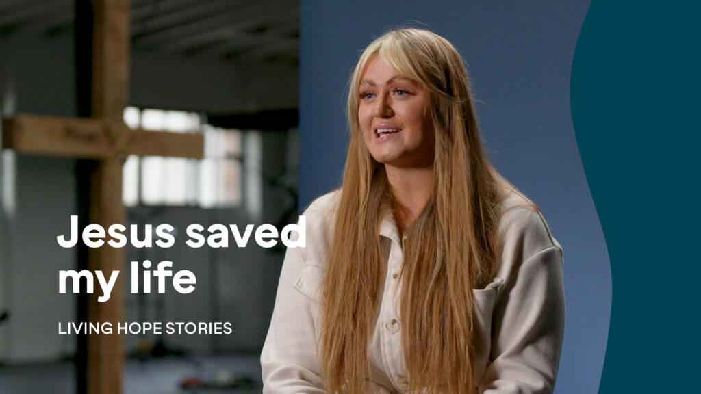 "Jesus saved my life" Abbie's Living Hope Story Diocese of